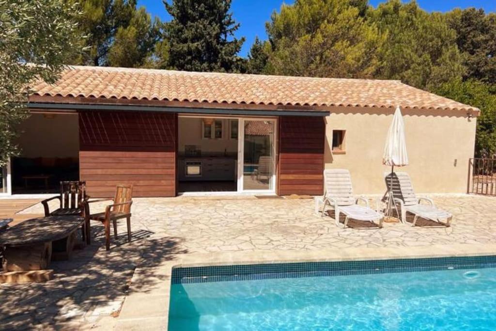 Petit Terme - Piscine - Clim - Parking Apartment Les Angles  Екстериор снимка